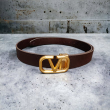 Load image into Gallery viewer, Jack Marc Brown Leather Belt For Men Casual &amp; Office Wear - JACKMARC.COM
