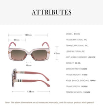 Load image into Gallery viewer, Jack Marc Classic Rectangle Sunglasses - JACKMARC.COM
