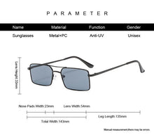 Load image into Gallery viewer, Jack Marc Classic Square Sunglasses Woman - JACKMARC.COM
