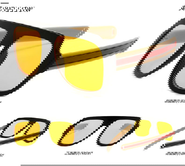 Jack Marc Day Night Big Oversized Sunglasses Man Woman - JACKMARC.COM