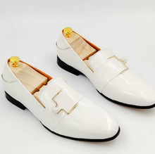 Load image into Gallery viewer, Jack Marc Fashion Buckle Moccasins Shoes - JACKMARC.COM
