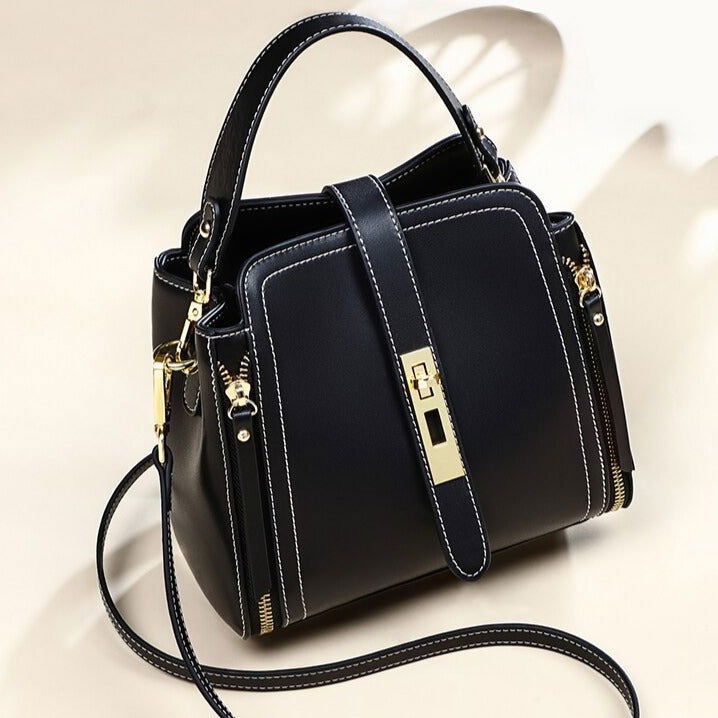 Jack Marc Fashion Business Casual Shoulder Handbag - JACKMARC.COM