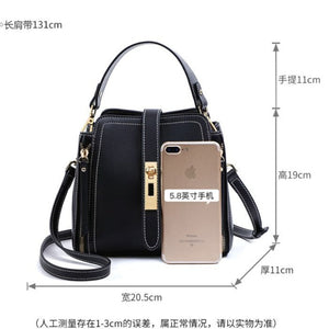 Jack Marc Fashion Business Casual Shoulder Handbag - JACKMARC.COM