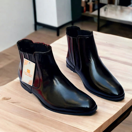 Jack Marc Fashion Chelsea Boots For Men For Dress Party and Casual Wear - JACKMARC.COM