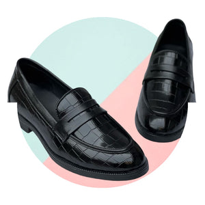 Jack Marc Fashion Croc Loafer Moccasin - JACKMARC.COM