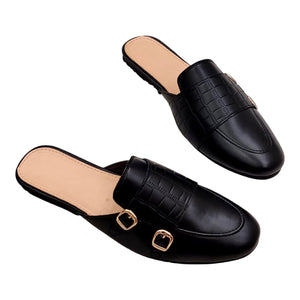 Jack Marc Fashion Monk Strap Mules For Men - JACKMARC.COM