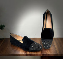 Load image into Gallery viewer, Jack Marc Fashion Rhinestone Suede Moccasins for Men - JACKMARC.COM
