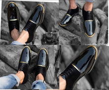 Load image into Gallery viewer, Jack Marc Fashion Shiny Suede  Shoes - JACKMARC.COM
