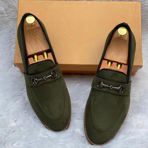 Jack Marc Fashion Suede Leather Moccasins - JACKMARC.COM