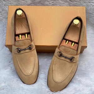 Jack Marc Fashion Suede Leather Moccasins - JACKMARC.COM