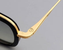 Load image into Gallery viewer, Jack Marc Gradient Double Bridge Square Sunglasses - JACKMARC.COM
