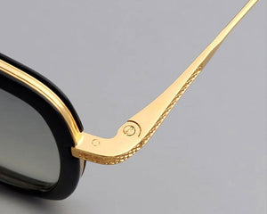 Jack Marc Gradient Double Bridge Square Sunglasses - JACKMARC.COM