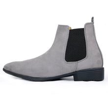 Load image into Gallery viewer, Jack Marc Grey Chelsea Suede Boots - JACKMARC.COM
