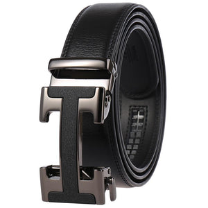 Jack Marc Luxury Design Genuine Leather Belt For Men - JACKMARC.COM