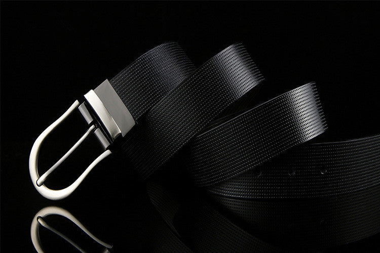 Jack Marc Men Leather Belt - JACKMARC.COM