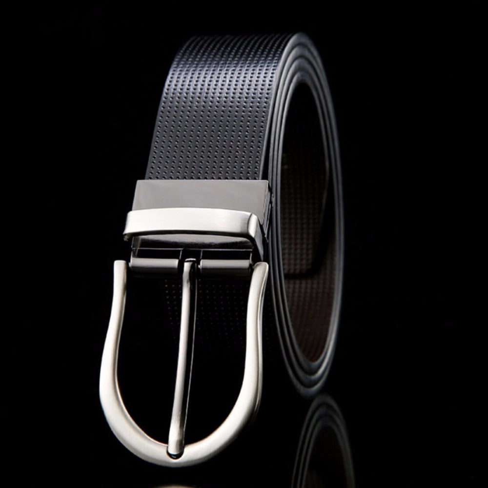 Jack Marc Men Leather Belt - JACKMARC.COM