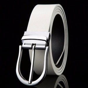 Jack Marc Men Leather Belt - JACKMARC.COM