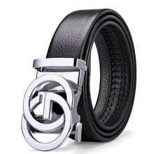 Load image into Gallery viewer, Jack Marc Men&#39;s Automatic Leather Business Vintage Designer Belt - JACKMARC.COM
