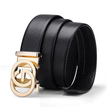 Load image into Gallery viewer, Jack Marc Men&#39;s Automatic Leather Business Vintage Designer Belt - JACKMARC.COM
