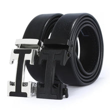 Load image into Gallery viewer, Jack Marc Men&#39;s Automatic Leather Business Vintage Designer Belt - JACKMARC.COM
