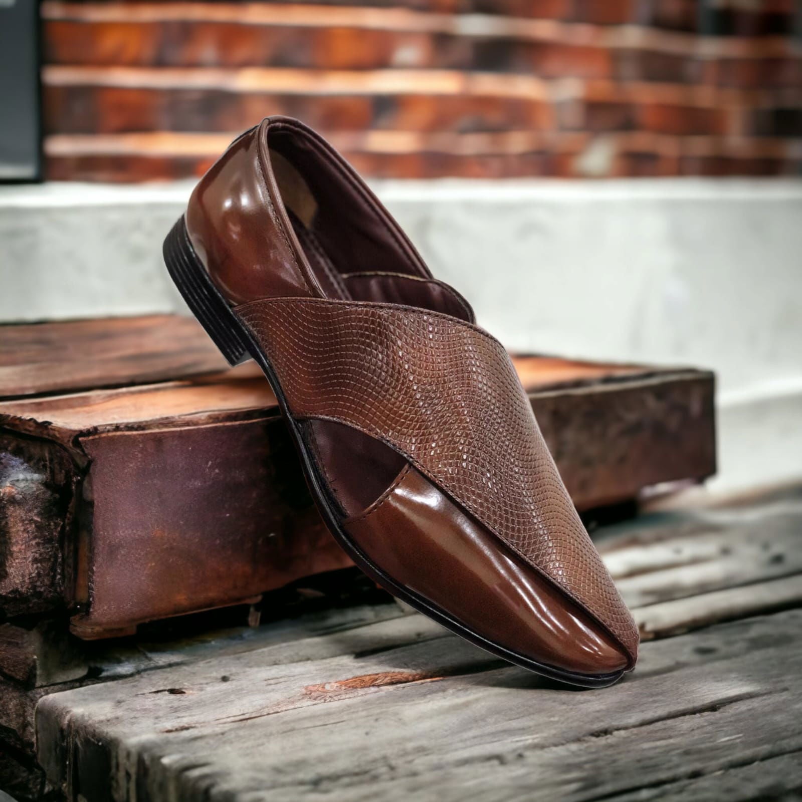 Jack Marc Men's Peshawari Jutties Mojari Sandals - JACKMARC.COM