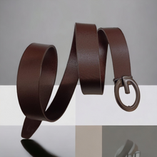 Load image into Gallery viewer, Jack Marc Men&#39;s Pin Buckle Genuine Leather Belt - JACKMARC.COM
