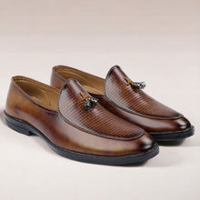 Load image into Gallery viewer, Jack Marc Men&#39;s Stylish Formal Faux Leather moccasins slip-on shoes - JACKMARC.COM
