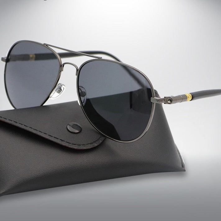Jack Marc New Fashion Pilot Polarized Sunglasses - JACKMARC.COM