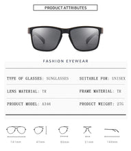 Load image into Gallery viewer, Jack Marc New Polarized Black Sports Square Sunglasses Men&#39;s Women - JACKMARC.COM
