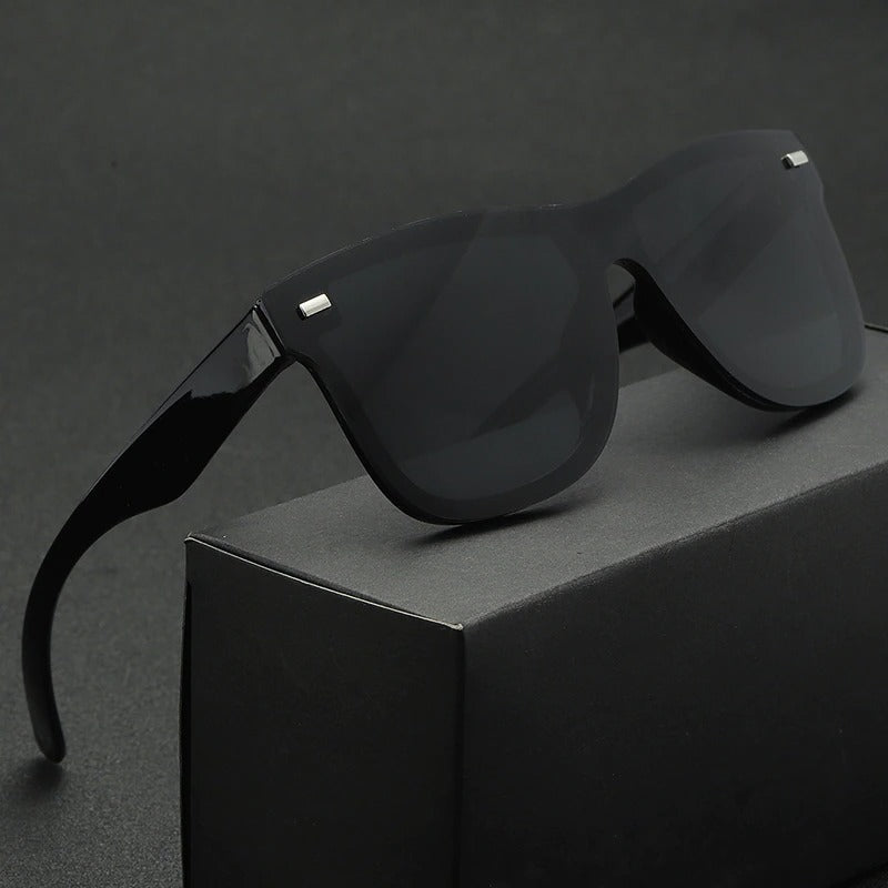 Jack Marc New Rimless Reflector Mirror Polarized Sunglasses - JACKMARC.COM
