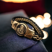 Load image into Gallery viewer, Jack Marc New Sai Baba Devotional Gold Bracelet For Men-Jack Marc - JACKMARC.COM
