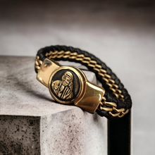 Load image into Gallery viewer, Jack Marc New Sai Baba Devotional Gold Bracelet For Men-Jack Marc - JACKMARC.COM
