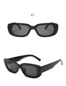 Jack Marc Oval Square Small Rectangle Sunglasses - JACKMARC.COM