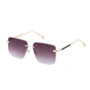 Jack Marc Oversize Square Rimless Fashion Sunglasses - JACKMARC.COM