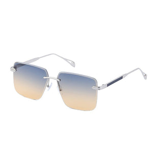 Jack Marc Oversize Square Rimless Fashion Sunglasses - JACKMARC.COM