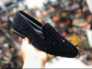 Jack Marc Premium Studded Moccasins - JACKMARC.COM