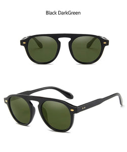 Jack Marc Retro Oval Round  Vintage Elegant Sunglasses Men Women - JACKMARC.COM