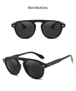 Jack Marc Retro Oval Round  Vintage Elegant Sunglasses Men Women - JACKMARC.COM