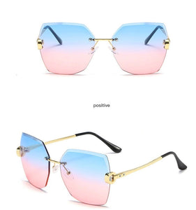 Jack Marc Rimless Designer Sunglasses - JACKMARC.COM