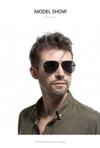 Jack Marc Rimless Pilot Sunglasses - JACKMARC.COM