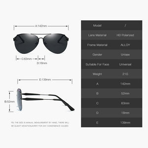 Jack Marc Rimless Pilot Sunglasses - JACKMARC.COM