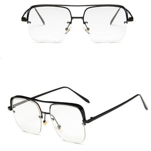 Jack Marc Rimless Punk Style Eyeglasses - JACKMARC.COM