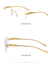 Load image into Gallery viewer, Jack Marc Rimless Rectangle Sunglasses Eyeglasses - JACKMARC.COM
