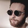 Jack Marc Round Steampunk Sunglasses - JACKMARC.COM