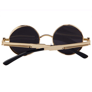 Jack Marc Round Steampunk Sunglasses - JACKMARC.COM