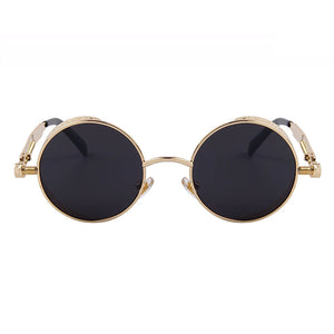 Jack Marc Round Steampunk Sunglasses - JACKMARC.COM