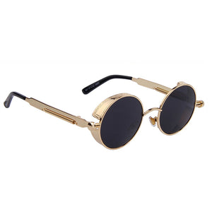 Jack Marc Round Steampunk Sunglasses - JACKMARC.COM