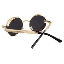 Load image into Gallery viewer, Jack Marc Round Steampunk Sunglasses - JACKMARC.COM
