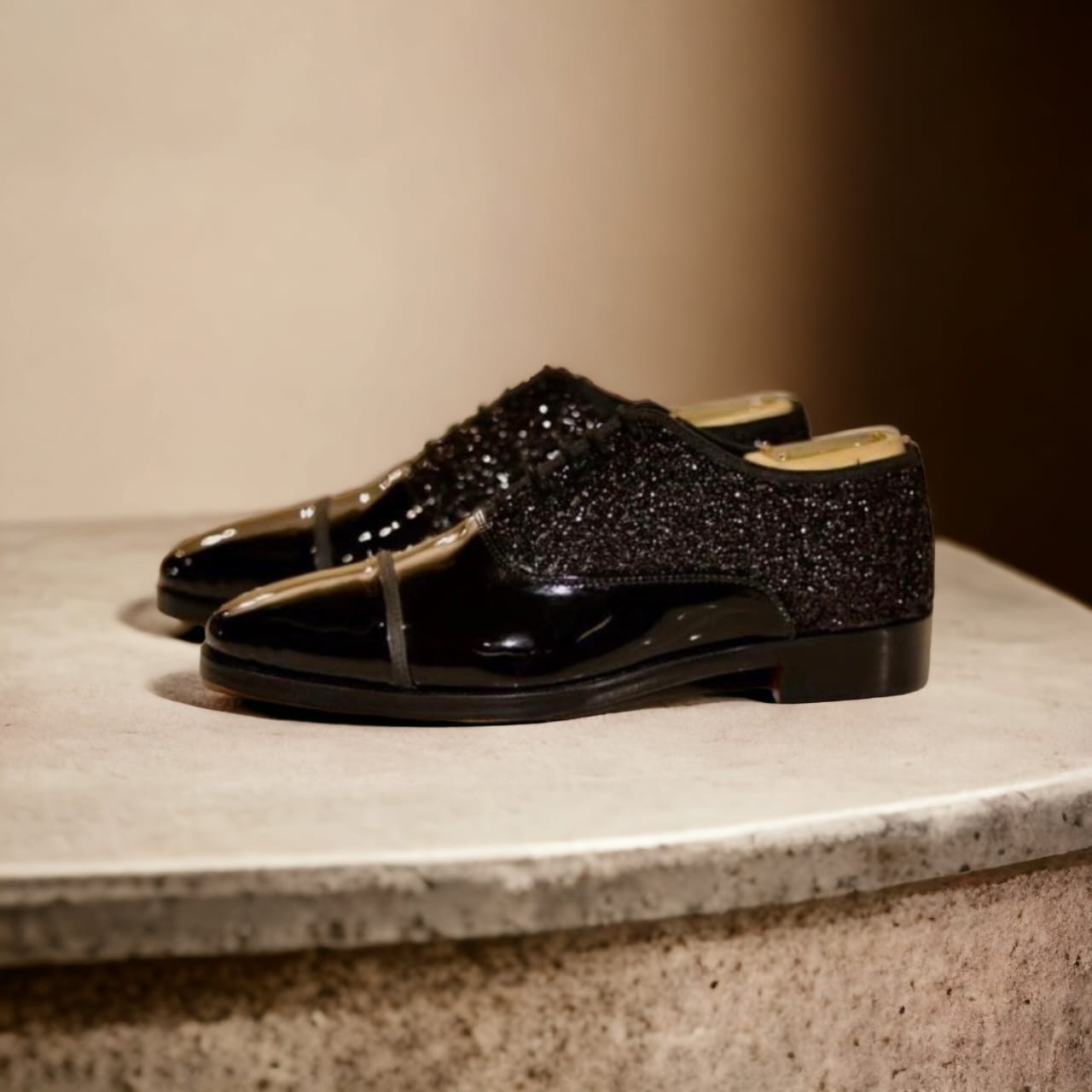 Jack Marc Shimmer Shiny Shoes For Casual & Formal Attire - JACKMARC.COM