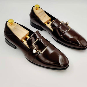 Jack Marc Shiny Mens Loafer - JACKMARC.COM